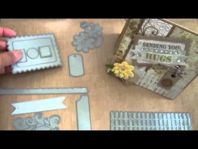 MFT: Recycled Corrugated Cardboard tutorial & Die-Namics sneak peek!