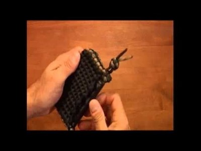 The Paracord Weaver: Cell Phone Pouch