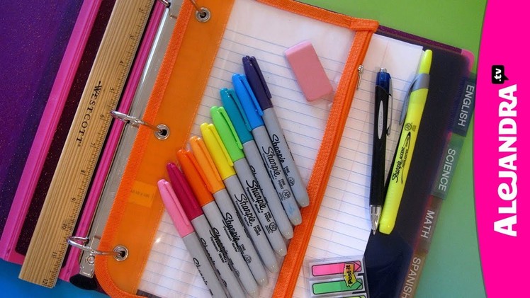 Back to School Organization: How to Organize Your Binder & Supplies