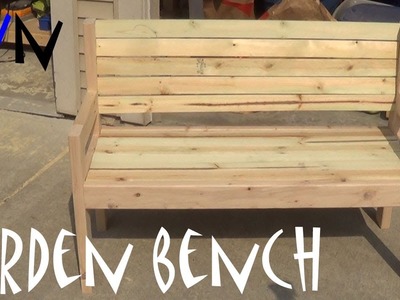 Building a Garden Bench |  Steve's Design