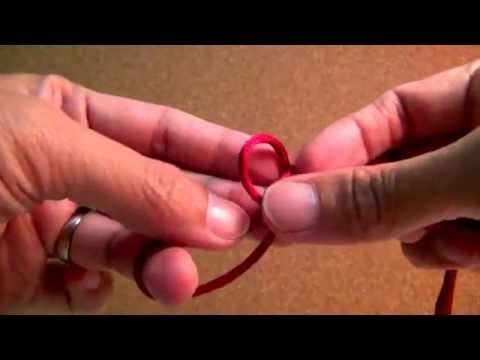 Button Knot 1 cord - 1 sliding knot