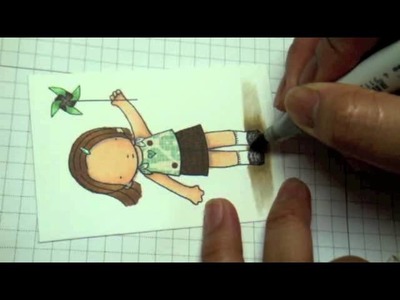 Copic Tutorial: How to create surface and shadowing