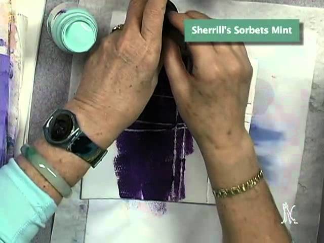 Creating Styrofoam Stamps for Acrylic Paint