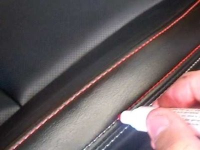 DIY color your car seat Stitching