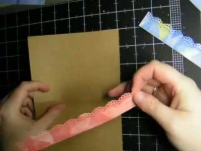 Handmade Card using Scrap Paper