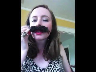 How to Make a Fake Mustache