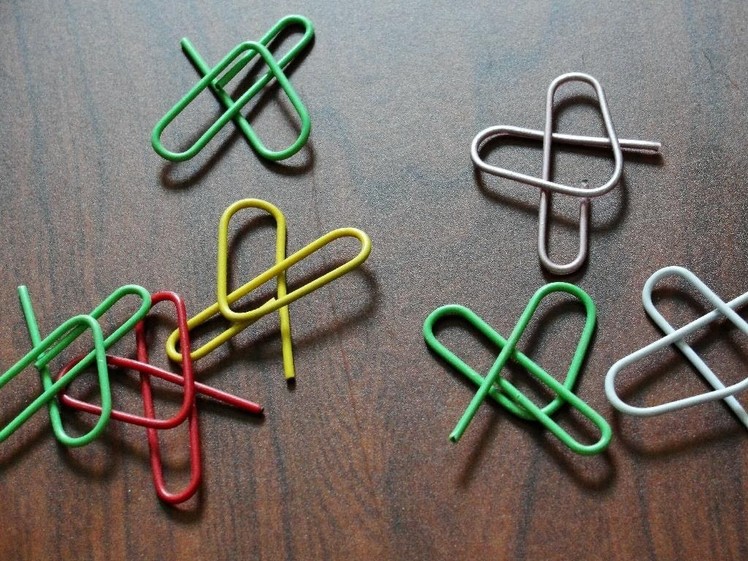 How to make a paper clip heart