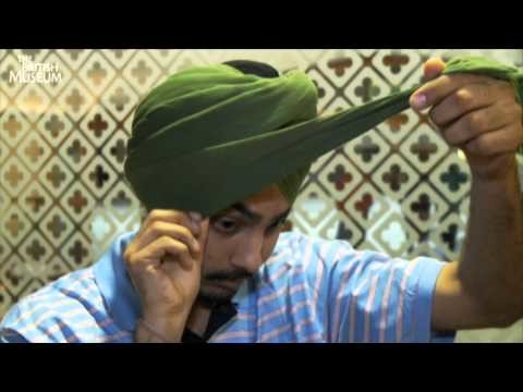 How to tie a traditional Sikh turban