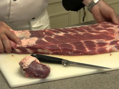 How To Trim Spare Ribs Into St. Louis Style Ribs
