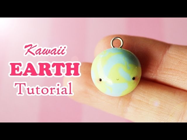 Kawaii Earth │ Polymer Clay Tutorial
