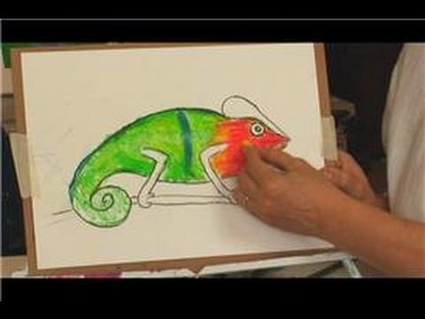 Oil Pastel Techniques : Oil Pastel Techniques for Kids