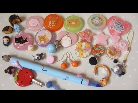 Polymer Clay (AND RESIN!) Charm Update #16 - Resin, Halloween Charms And More!
