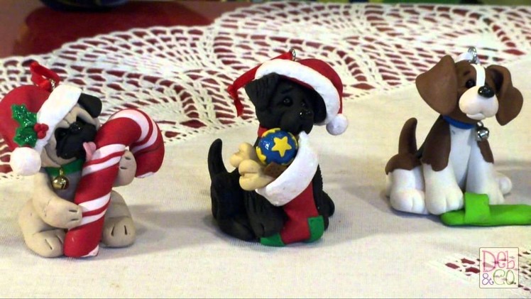 Polymer Clay - Deb  Felix Share her Puppy Pals