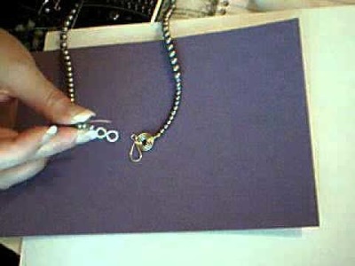 Re: Making a Jewelry Clasp