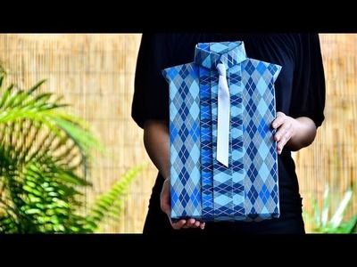 Shirt Style Gift Wrapping