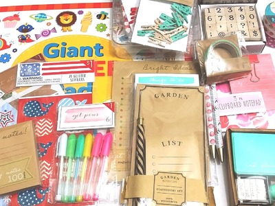 Target Dollar Spot Haul for planner supplies (May)
