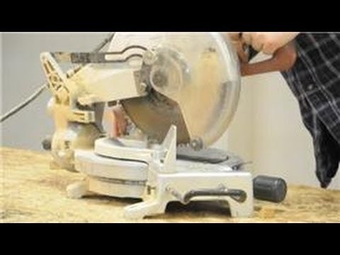 Trim & Molding : How to Use a Miter Saw for Molding Angles