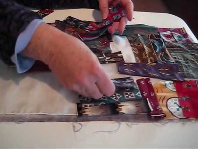 Using Silk Ties to Create Beautiful Scarves by PAT STATZER.wmv