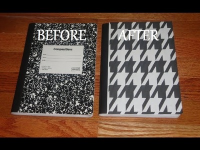 Back-to-School DIY: Notebook Design