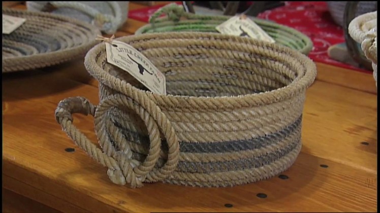 Cowboy Rope Baskets | Tennessee Crossroads