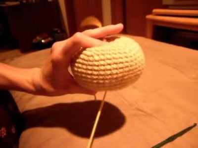 Creating ridges on amigurumi pumpkin
