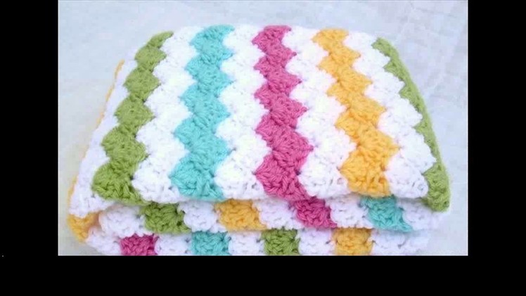 Crochet baby blanket fast