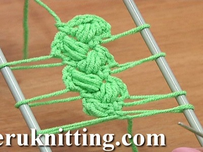 Crochet Braid On Hairpin Loom How to Tutorial 10 Crochet Puff Stitches