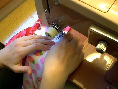 DIY Fashion - How to Make Ruffle Butt Underwear part 2