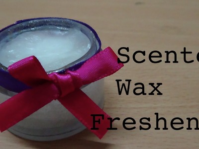 DIY Scented Wax Perfume Room Freshener