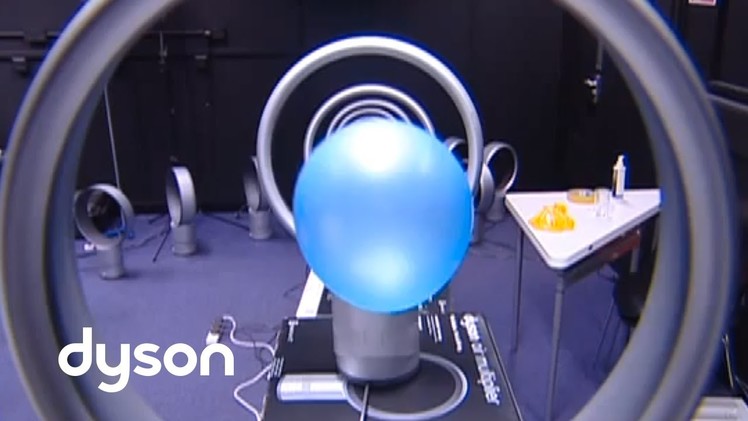 Dyson Air Multiplier fans and a balloon - Official Dyson video