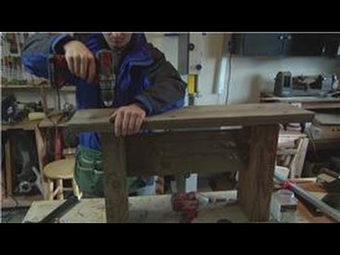 Home Improvement Projects : How to Make a Simple Garden Bench