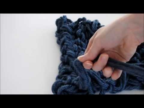 How to Arm Knit Step 6: Joining it Together