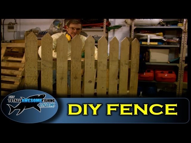 How to build a fence using pallet wood - Cheap, simple & easy!