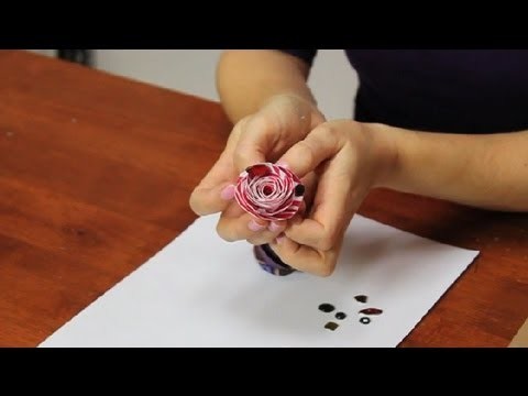 How to Glue Rhinestones on Flowers : Fun & Simple Crafts
