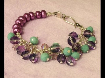How to Make a Bead & Chain Bracelet