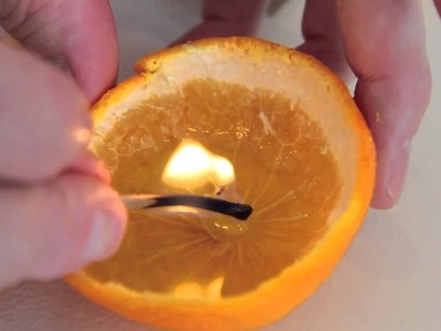 How To Make a Clementine Candle - Apartment Therapy