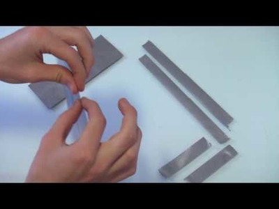 How To Make A Duct Tape Wallet 2.0 - Part 1 - HD