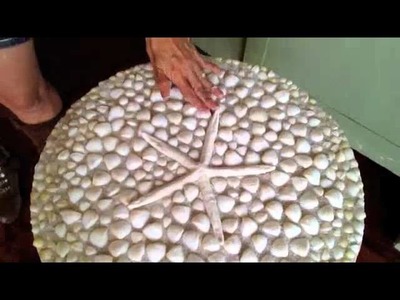 How to make a Seashell mosaic table