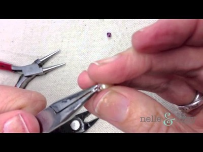 How To Make A Simple Bead Charm for a Necklace, Earrings, or Bracelet - By Nelle and Lizzy