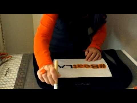 How to Make an Easy  Freezer Paper Stencil T-Shirt Day 1