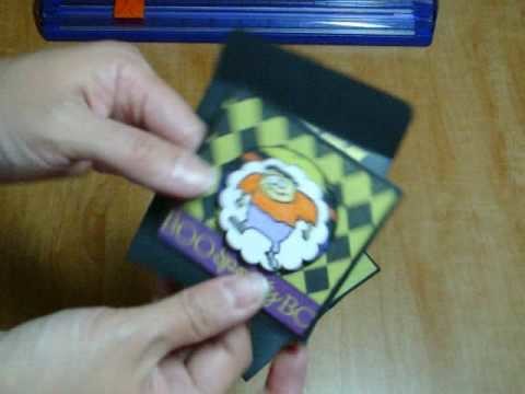 How to make an envelope for a 3 x 3 card