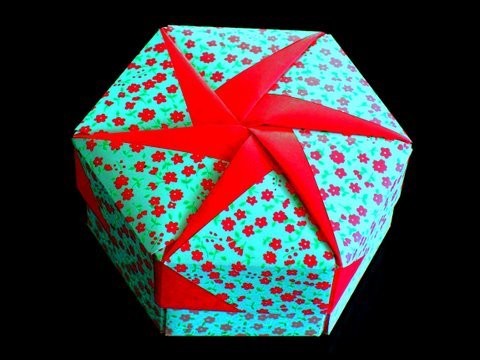 How to make an Origami Gift Box Lid