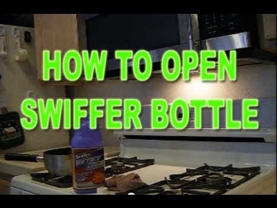 How to refill Swiffer WetJet Bottle and save money by using your own cleaning solutions