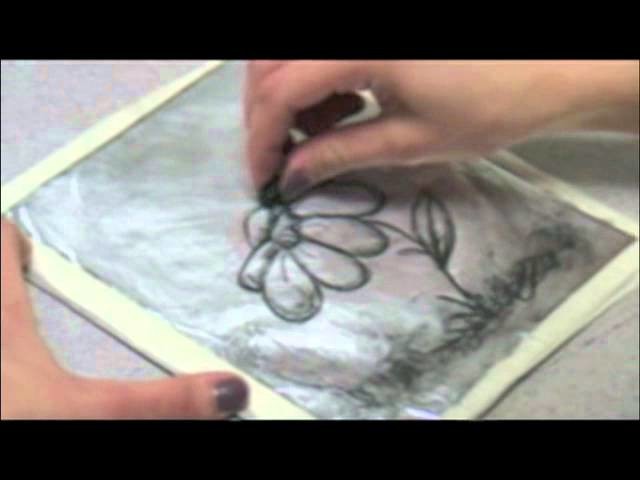 Kitchen Lithography- Make a Lithographic print using household products