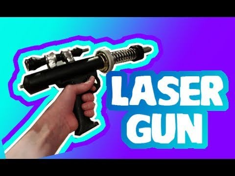 LASER GUN: Build a Laser Gun!!