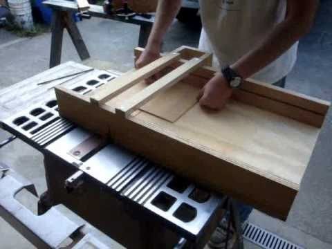 Make a table saw crosscut sled for your wood shop