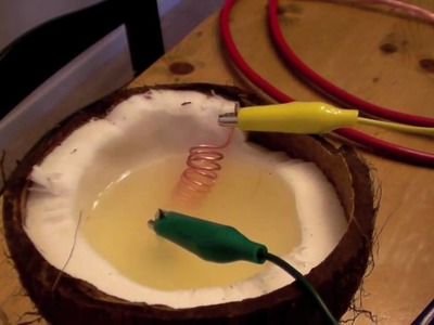 Making a Coconut Battery