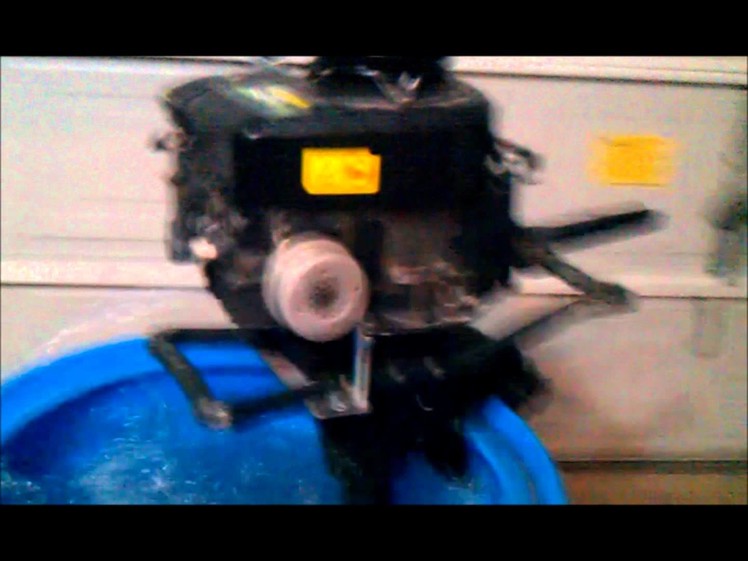 Making a Homemade Boat Motor start to finish ( Lawn Mower engine)