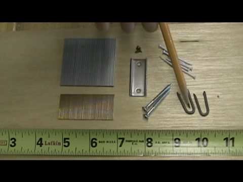 Making Splines in Picture Frames - A Woodworkweb woodwoking video