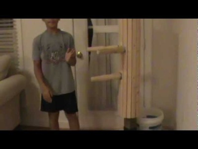 Making the Low Cost but Effective Wing Chun Dummy Part 1 of 2 - Khang Tuong Nguyen